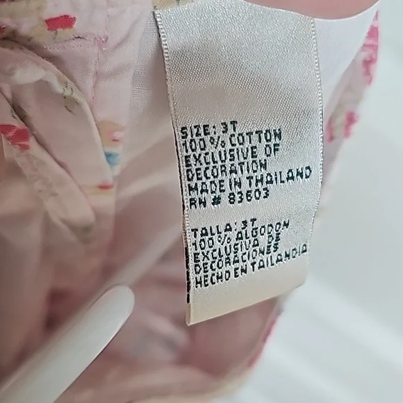 Laura Ashley Floral Dress in Kids Size 3t EUC - Picture 8 of 9